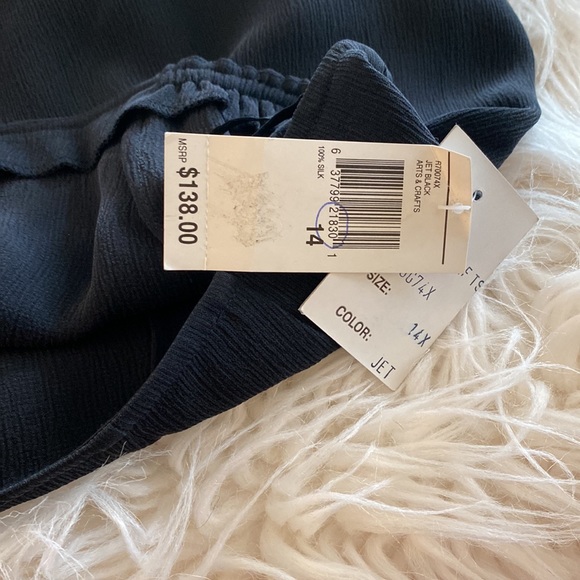 NEW DUE per DUE 100% silk skirt - Picture 8 of 9